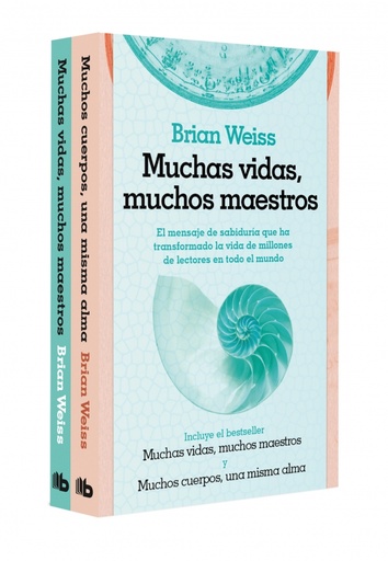 Pack Brian Weiss (contiene: Muchas vidas, muchos maestros | Muchos cuerpos, una misma alma)