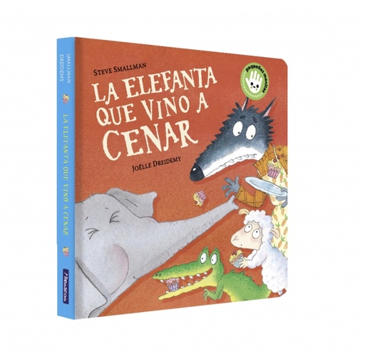 La elefanta que vino a cenar (La ovejita que vino a cenar. Libro de cartón)
