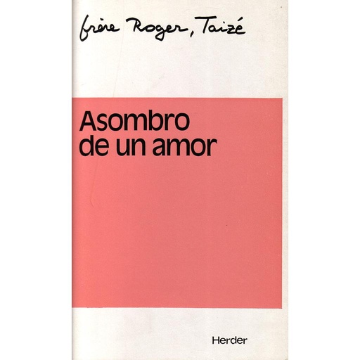 [9788425411144] Asombro de un amor