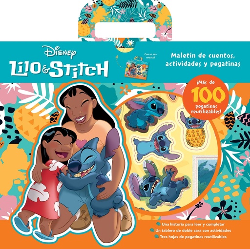 Lilo & Stitch. Maletín de cuentos, actividades y pegatinas