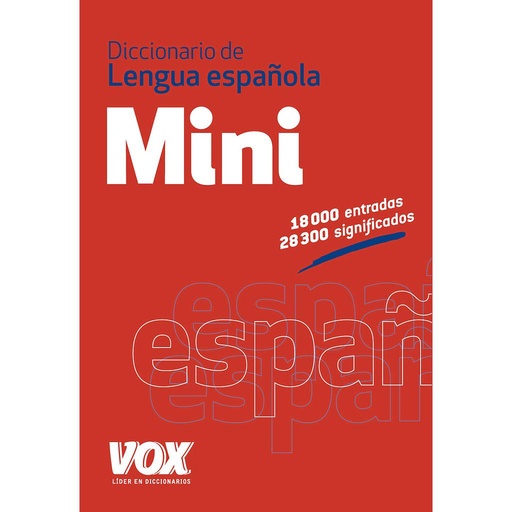 [9788499741666] Diccionario Mini de la Lengua Española