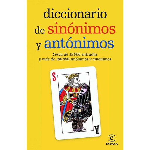 [9788467036893] DICCIONARIO DE SINONIMOS Y ANTONIMOS