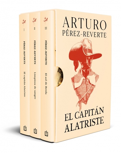 Estuche Capitán Alatriste (contiene: El capitán Alatriste | Limpieza de sangre | El sol de Breda)