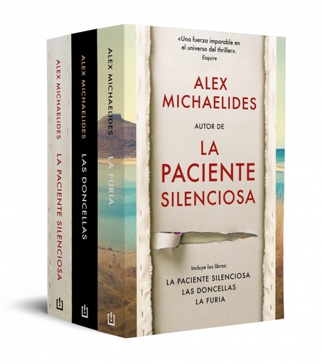 Pack Alex Michaelides (contiene: La paciente silenciosa | La furia | Las Doncellas)