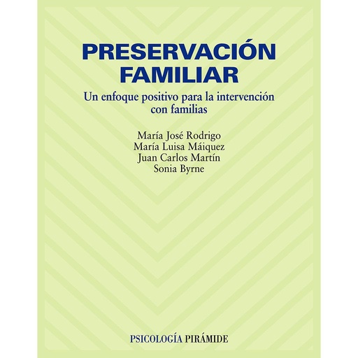 [9788436822311] Preservación familiar