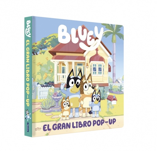 Bluey. Libro de cartón con solapas - El gran libro Pop-up de Bluey