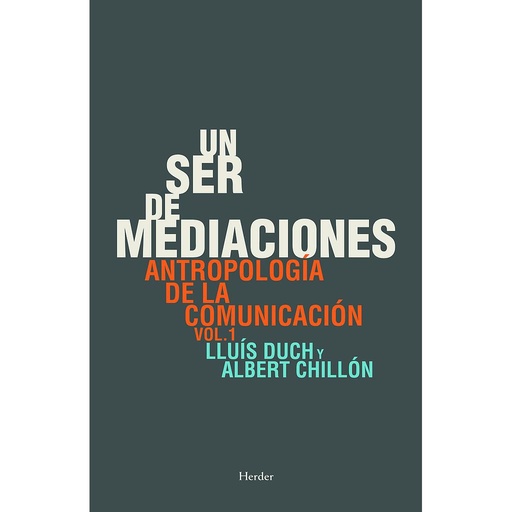 [9788425430749] Un ser de mediaciones