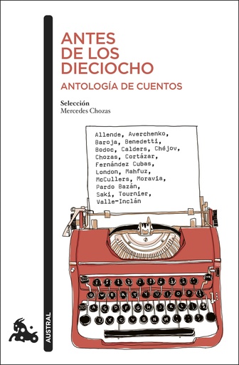 Antes de los dieciocho. Antología de cuentos