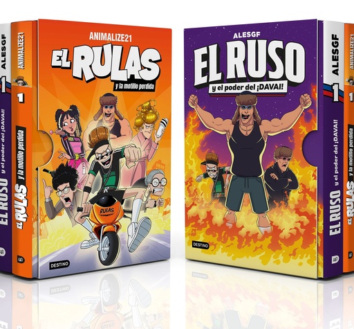 Estuche El Rulas 1 + El Ruso 1