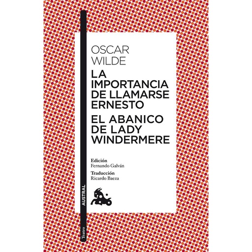 [9788467037760] La importancia de llamarse Ernesto / El abanico de lady Windermere