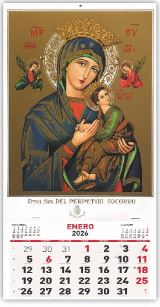 Calendario de pared lámina Española Grande 2026
