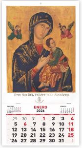 Calendario de pared lámina Romana 2026