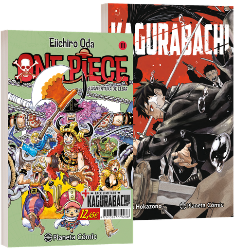 One Piece nº 111 + Kagurabachi nº 01 (Pack especial)