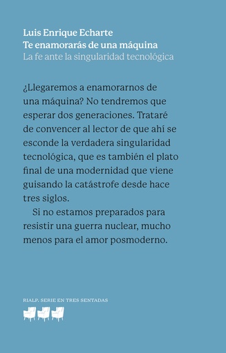 Te enamorarás de una máquina