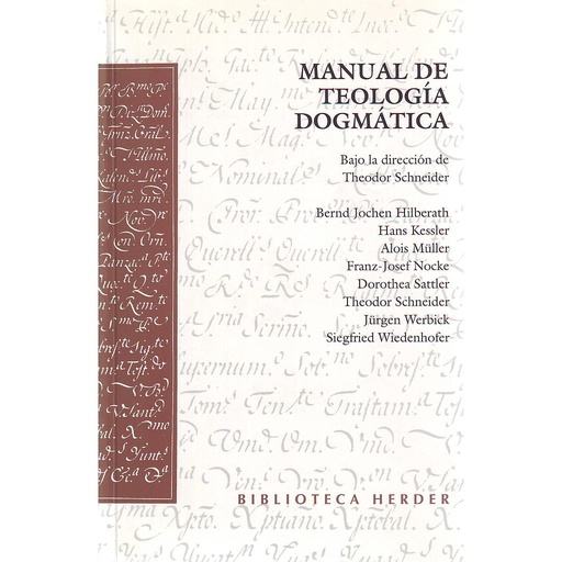 [9788425419133] Manual de teología dogmática