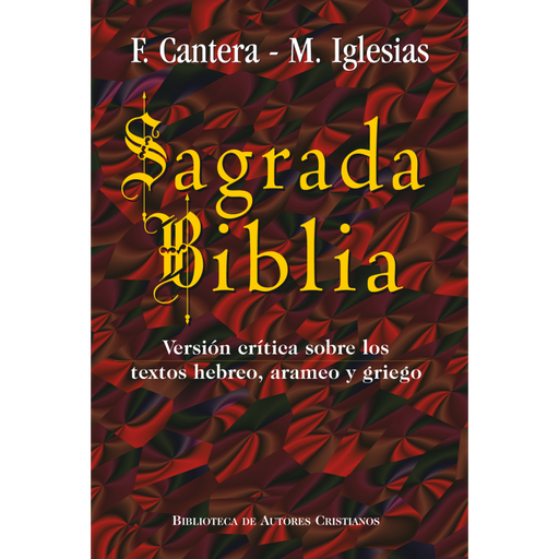 [9788479144906] Sagrada Biblia (Cantera-Iglesias)