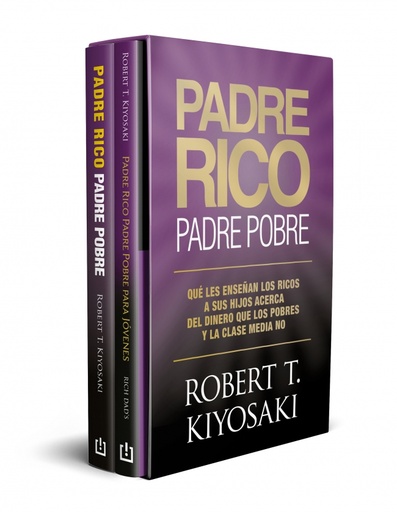Estuche Padre Rico, Padre Pobre (contiene: Padre Rico, padre Pobre | Padre rico, padre pobre para jóvenes)