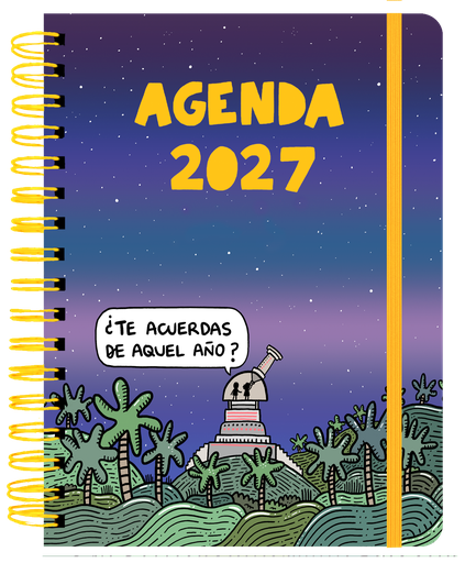 Agenda anual semanal 2027 72 kilos