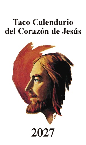 Taco Calendario del Corazón de Jesús - Clásico con imán - 2027