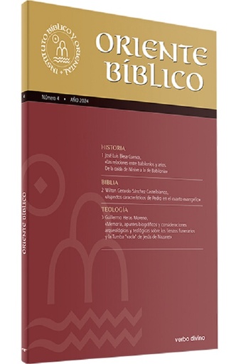 Oriente Bíblico 4 Año 2026