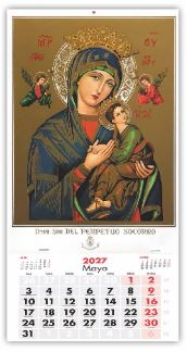 Calendario de pared lámina Española Grande 2027