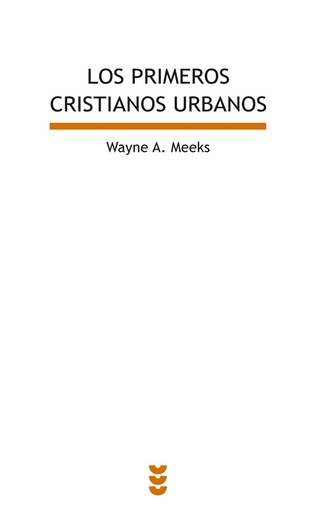 [9788430118175] Los primeros cristianos urbanos