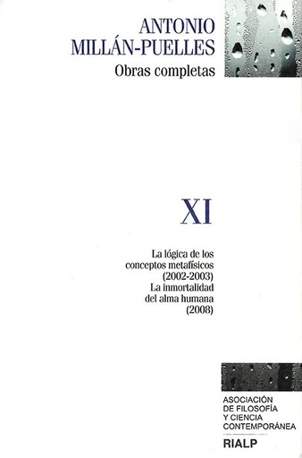 [9788432148231] Obras Completas Antonio Millán-Puelles Vol XI