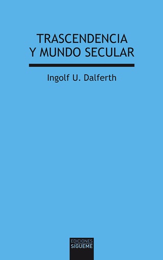 [9788430119615] Trascendencia y mundo secular