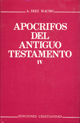 [9788470576164] Apócrifos del Antiguo Testamento IV (rústica)