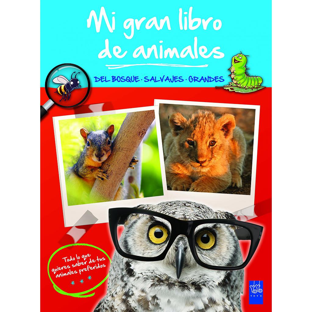 Mi gran libro de animales azul