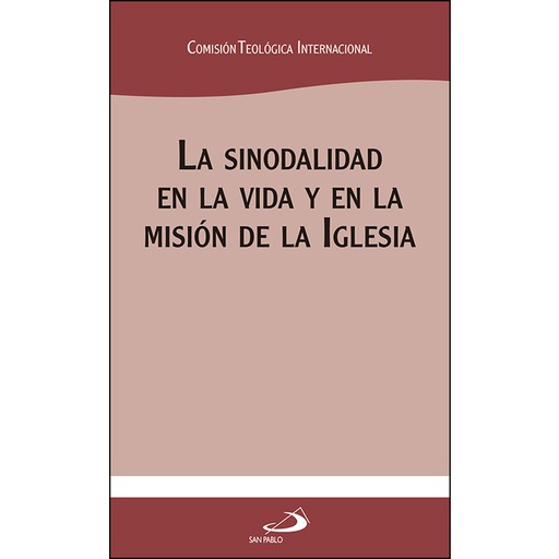 [9788428555401] La sinodalidad en la vida y en la misión de la Iglesia