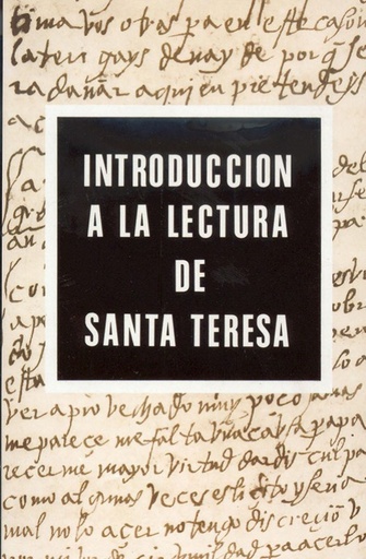 [9788470684388] Introducción a la lectura de Santa Teresa