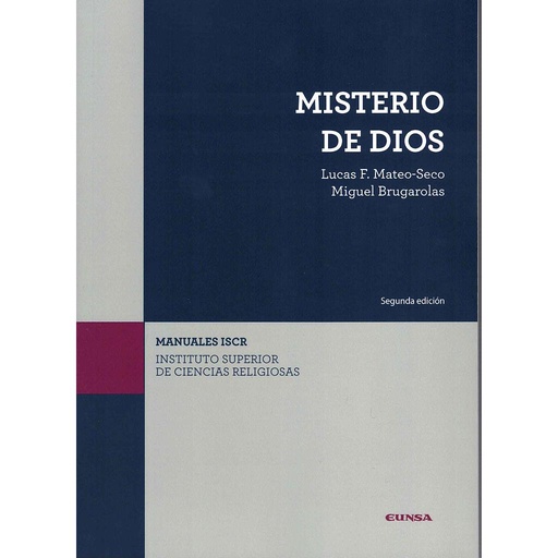 [9788431334352] Misterio de Dios