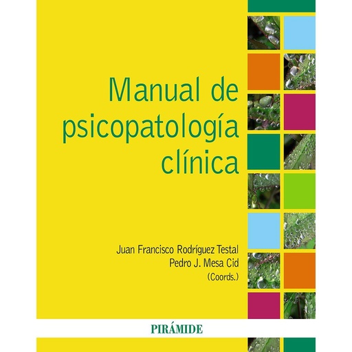 [9788436823424] Manual de psicopatología clínica