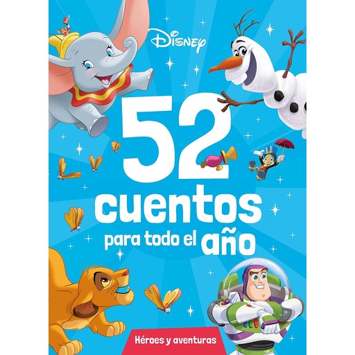[9788418940774] Disney. 52 cuentos para todo el año. Héroes y aventuras