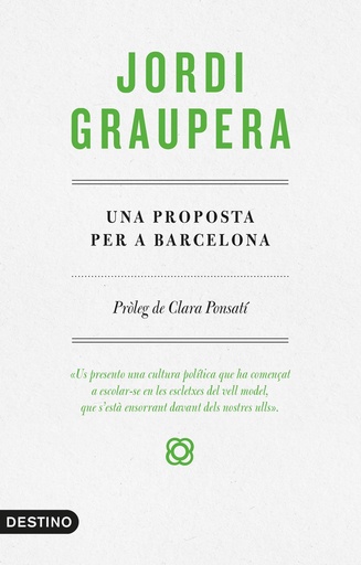 [9788497102773] Una proposta per a Barcelona