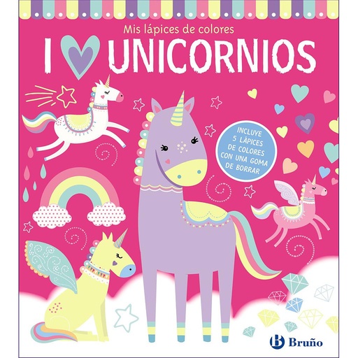 [9788469665558] Mis lápices de colores, I love unicornios