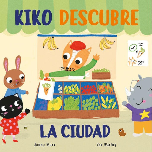 [9788448854928] Kiko descubre la ciudad (Abre y descubre)