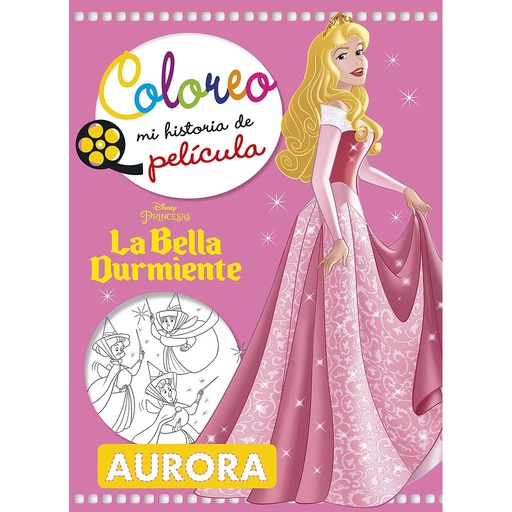 [9788416917358] La Bella Durmiente. Coloreo mi historia de película