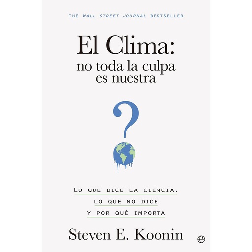 [9788413845203] El clima: no toda la culpa es nuestra