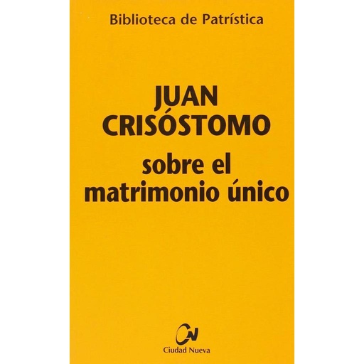 [9788497150002] Sobre el matrimonio único