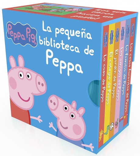 [9788448860981] Peppa Pig. Libro juguete - La pequeña biblioteca de Peppa