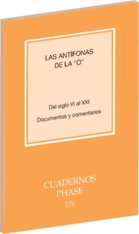 [9788498052336] Las antífonas de la 'O'