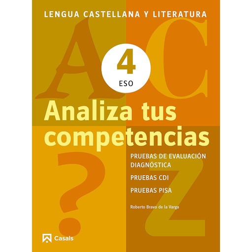 [9788421853122] Analiza tus competencias. Lengua castellana y Literatura 4 ESO