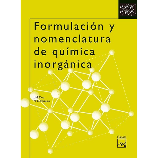 [9788421835135] Formulación y nomenclatura de química inorgánica