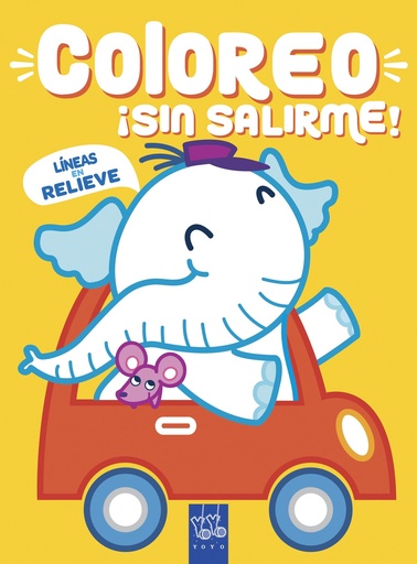 [9788408218999] Coloreo ¡sin salirme! Elefante