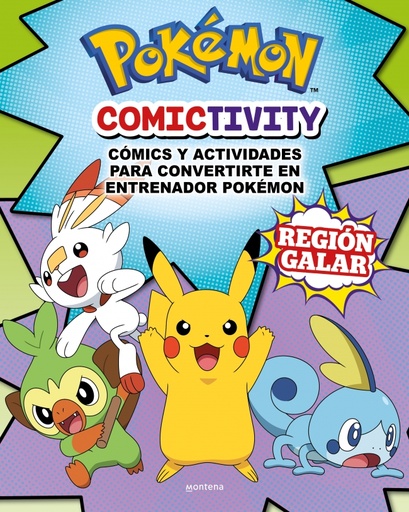 [9788419169617] Pokémon Comictivity - Región Galar