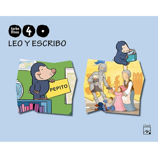 [9788421841495] Leo y escribo 1. 4 años. Torbellinos