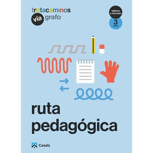 Ruta pedagógica Vía Grafo 3 años Talleres y Rincones Trotacaminos