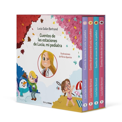 [9788408279419] Estuche Las estaciones de Lucía, mi pediatra